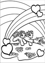 coloring page My little pony